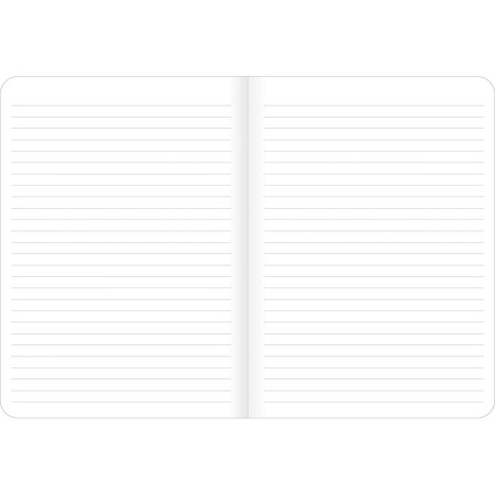 Foto ilustrativa Caderneta Grampeada Flexível Kraftwork 32 Folhas