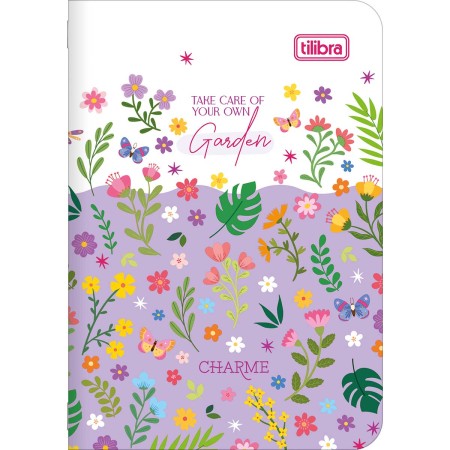 Foto ilustrativa Caderneta Grampeada Mini Charme 32 Folhas