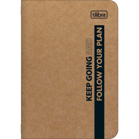 Foto ilustrativa Caderneta Grampeada Mini Kraftwork 32 Folhas