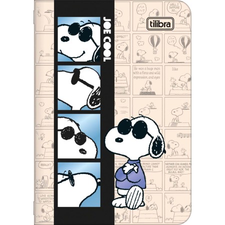 Foto ilustrativa Caderneta Grampeada Mini Snoopy 32 Folhas