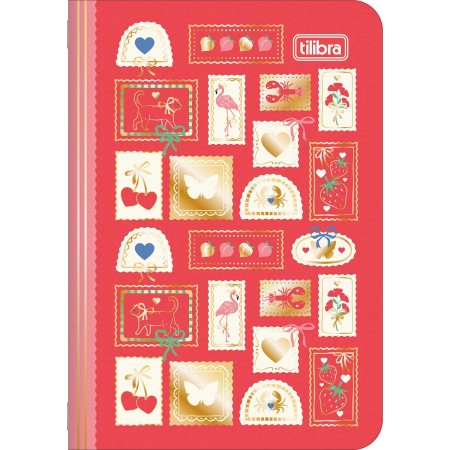 Foto ilustrativa Caderneta Grampeada Mini Trend Encanto 32 Folhas