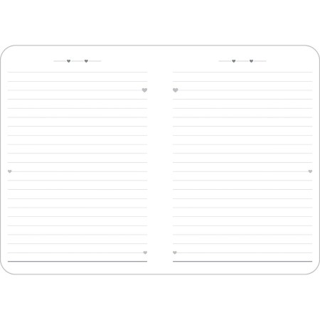 Foto ilustrativa Caderneta Grampeada Mini West Village 32 Folhas