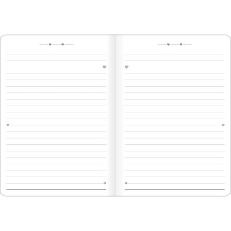 Foto ilustrativa Caderneta Grampeada Soho 32 Folhas