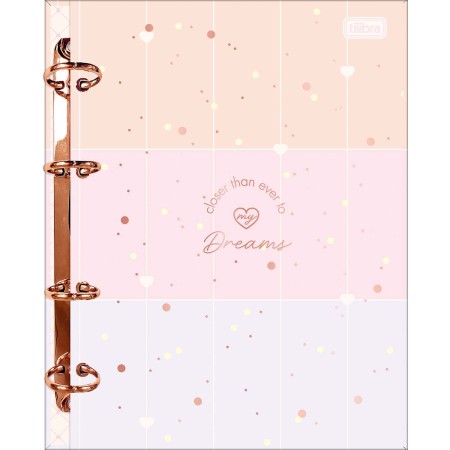 Foto ilustrativa Caderno Argolado Cartonado Colegial Soho 80 Folhas