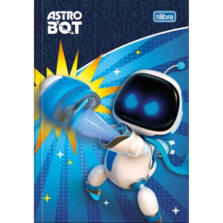 Foto ilustrativa Caderno Brochura Capa Dura 1/4 Astro 80 Folhas