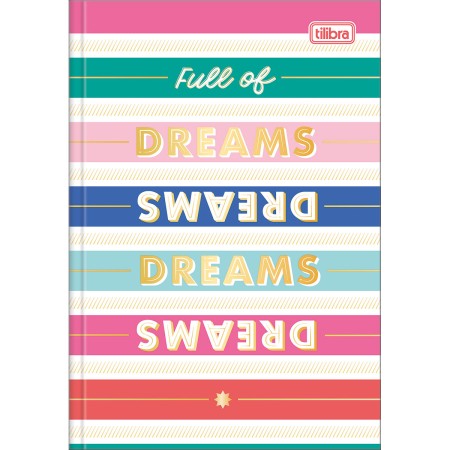 Foto ilustrativa Caderno Brochura Capa Dura 1/4 Be Nice 80 Folhas