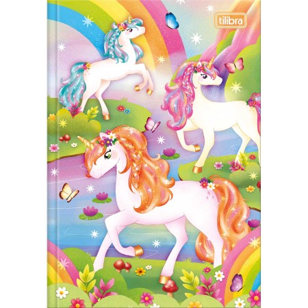 Foto ilustrativa Caderno Brochura Capa Dura 1/4 Blink 80 Folhas