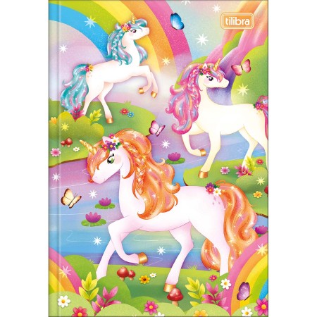 Foto ilustrativa Caderno Brochura Capa Dura 1/4 Blink 80 Folhas