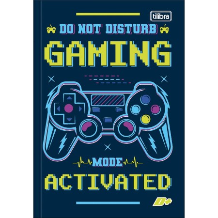 Foto ilustrativa Caderno Brochura Capa Dura 1/4 D+ 48 Folhas