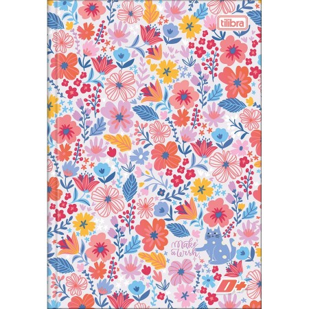 Foto ilustrativa Caderno Brochura Capa Dura 1/4 D+ 96 Folhas
