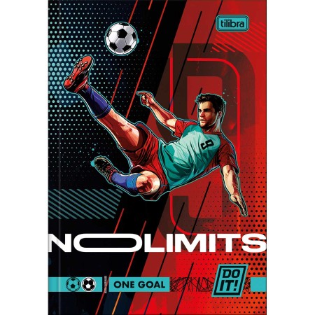 Foto ilustrativa Caderno Brochura Capa Dura 1/4 Do It! 80 folhas