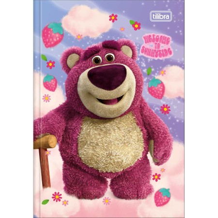 Foto ilustrativa Caderno Brochura Capa Dura 1/4 Lotso 80 Folhas