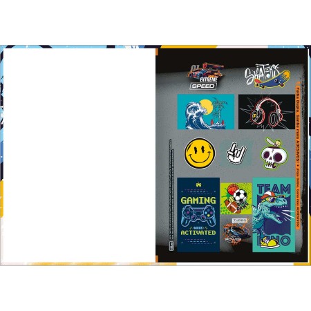 Foto ilustrativa Caderno Brochura Capa Dura 1/4 Meltz 80 Folhas