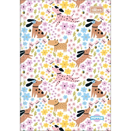 Foto ilustrativa Caderno Brochura Capa Dura 1/4 Pepper 40 Folhas