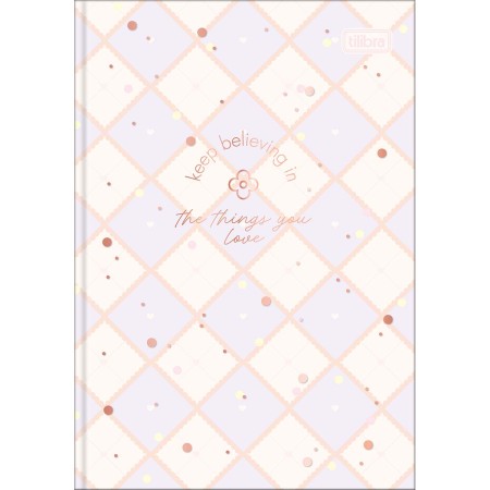 Foto ilustrativa Caderno Brochura Capa Dura 1/4 Soho 80 Folhas