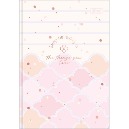 Foto ilustrativa Caderno Brochura Capa Dura 1/4 Soho 80 Folhas