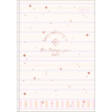 Foto ilustrativa Caderno Brochura Capa Dura 1/4 Soho 80 Folhas