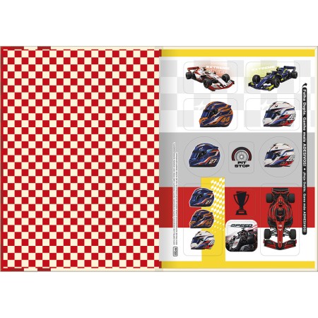Foto ilustrativa Caderno Brochura Capa Dura 1/4 Speed 80 Folhas