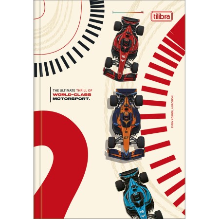 Foto ilustrativa Caderno Brochura Capa Dura 1/4 Speed 80 Folhas