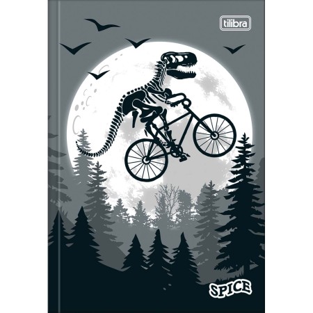 Foto ilustrativa Caderno Brochura Capa Dura 1/4 Spice 80 Folhas