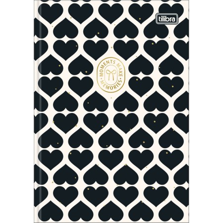 Foto ilustrativa Caderno Brochura Capa Dura 1/4 West Village 80 Folhas