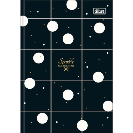 Foto ilustrativa Caderno Brochura Capa Dura 1/4 West Village 80 Folhas