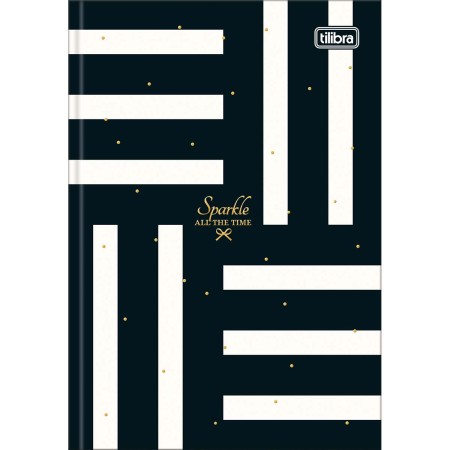 Foto ilustrativa Caderno Brochura Capa Dura 1/4 West Village 80 Folhas