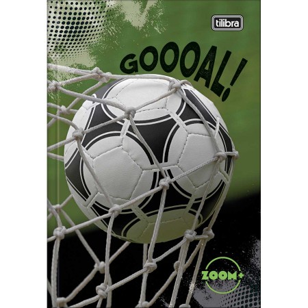 Foto ilustrativa Caderno Brochura Capa Dura 1/4 Zoom+ Masculino 48 Folhas