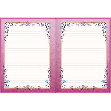 Foto ilustrativa Caderno Brochura Capa Dura Colegial Bridgerton 80 Folhas