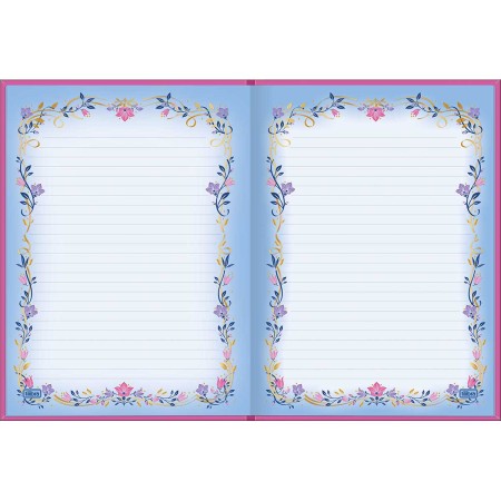 Foto ilustrativa Caderno Brochura Capa Dura Colegial Bridgerton 80 Folhas