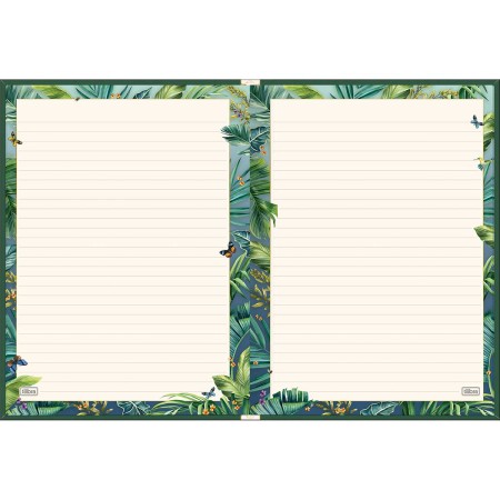 Foto ilustrativa Caderno Brochura Capa Dura Colegial  Naturalis160 Folhas