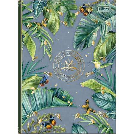 Foto ilustrativa Caderno Brochura Capa Dura Colegial  Naturalis160 Folhas