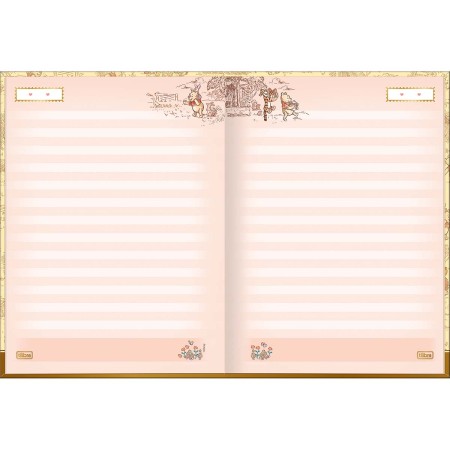 Foto ilustrativa Caderno Brochura Capa Dura Colegial Pooh 160 Folhas