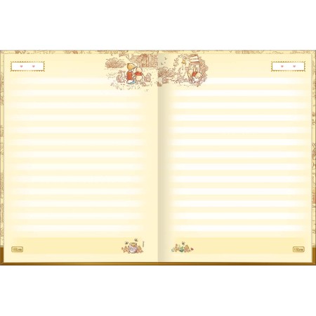 Foto ilustrativa Caderno Brochura Capa Dura Colegial Pooh 80F