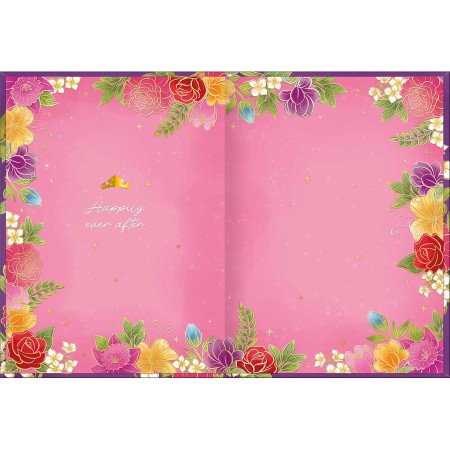 Foto ilustrativa Caderno Brochura Capa Dura Colegial Princesas 160 Folhas