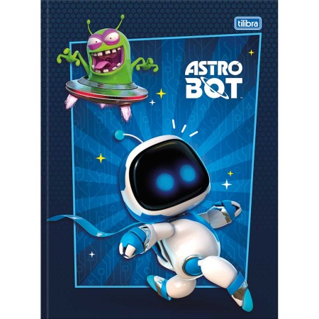 Foto ilustrativa Caderno Brochura Capa Dura Universitário Astro 80 Folhas