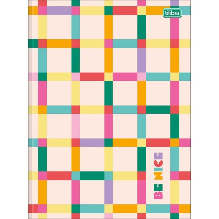 Foto ilustrativa Caderno Brochura Capa Dura Universitário Be Nice 80 Folhas