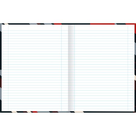 Foto ilustrativa Caderno Brochura Capa Dura Universitário Bold One Masculino 80 Folhas