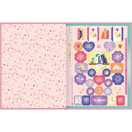 Foto ilustrativa Caderno Brochura Capa Dura Universitário Bookland 80 Folhas