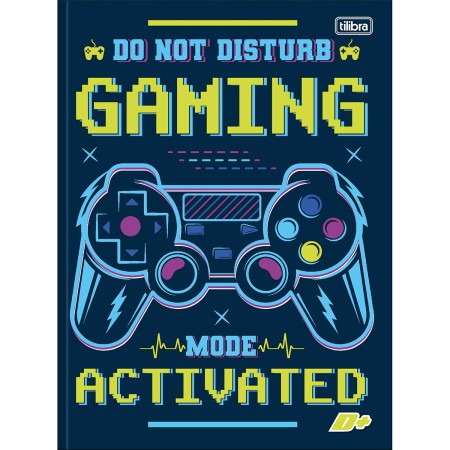 Foto ilustrativa Caderno Brochura Capa Dura Universitário D+ 96 Folhas