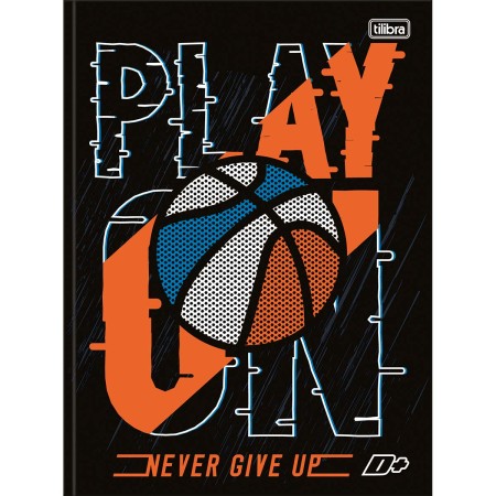 Foto ilustrativa Caderno Brochura Capa Dura Universitário D+ Masculino 48 Folhas