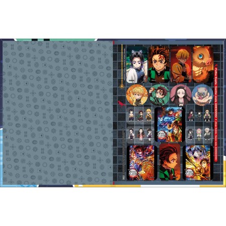 Foto ilustrativa Caderno Brochura Capa Dura Universitário Demon Slayer 80 Folhas