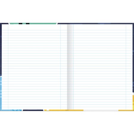 Foto ilustrativa Caderno Brochura Capa Dura Universitário Demon Slayer 80 Folhas