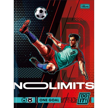 Foto ilustrativa Caderno Brochura Capa Dura Universitário Do It! 80 Folhas