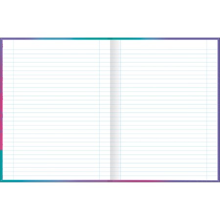 Foto ilustrativa Caderno Brochura Capa Dura Universitário Guerreiras do K-Pop 48 Folhas