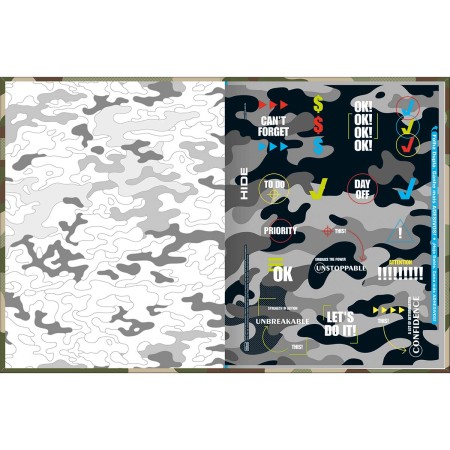 Foto ilustrativa Caderno Brochura Capa Dura Universitário Hide 80 Folhas