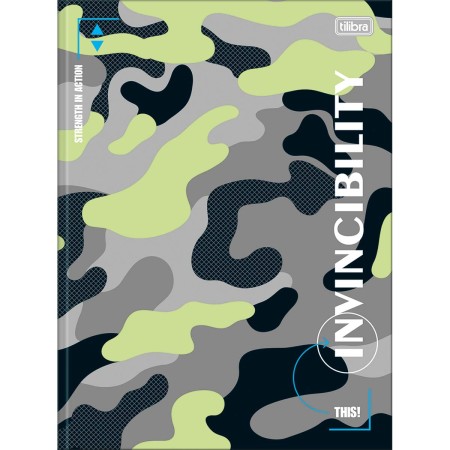 Foto ilustrativa Caderno Brochura Capa Dura Universitário Hide 80 Folhas