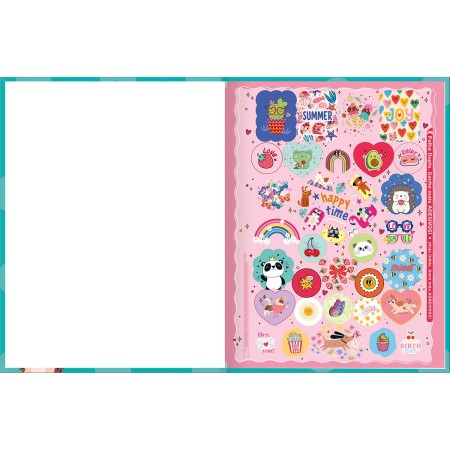 Foto ilustrativa Caderno Brochura Capa Dura Universitário Holly 80 Folhas