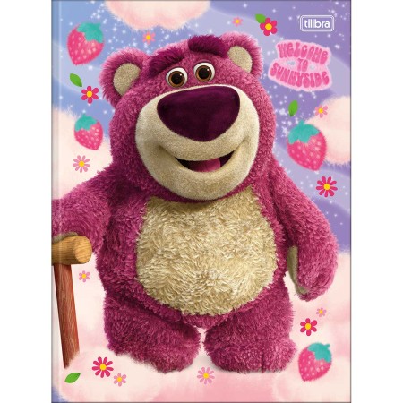 Foto ilustrativa Caderno Brochura Capa Dura Universitário Lotso 80 Folhas