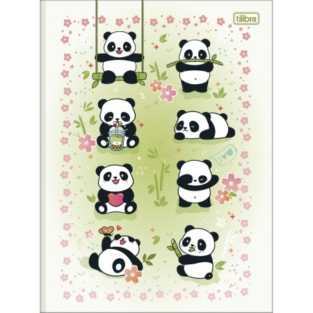 Foto ilustrativa Caderno Brochura Capa Dura Universitário Lovely Friend 80 Folhas